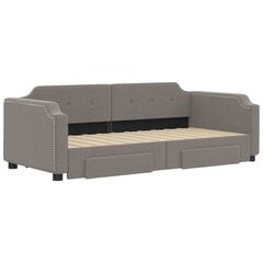 Sofa-lova vidaXL, 80x200 cm, pilka kaina ir informacija | Lovos | pigu.lt