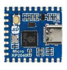 SB Components 26531 Micro RP2040 mikrovaldiklio plokštė kaina ir informacija | Atviro kodo elektronika | pigu.lt