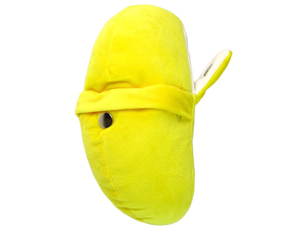 Interaktyvus pliušinis žaislas 22cm, bananas, geltonas kaina ir informacija | Minkšti (pliušiniai) žaislai | pigu.lt