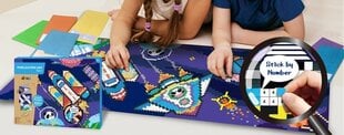 Kūrybinė mozaika Avenir Pikselių menas Kosmosas цена и информация | Развивающие игрушки | pigu.lt
