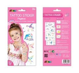 Priklijuojamos tatuiruotės Avenir Pegasai цена и информация | Развивающие игрушки | pigu.lt