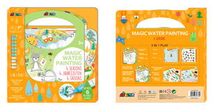 Рисование водой AVENIR Времена года цена и информация | Развивающие игрушки | pigu.lt