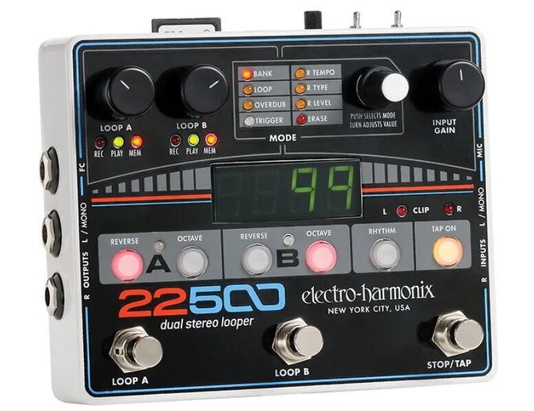 Garso įrašymo įrenginys Electro-Harmonix 22500 Looper kaina ir informacija | Priedai muzikos instrumentams | pigu.lt