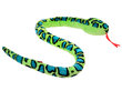 Pliušinis žaislas Žalia gyvatė, 160 cm kaina ir informacija | Minkšti (pliušiniai) žaislai | pigu.lt