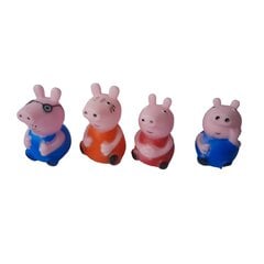 Peppa Pig žaisliukų rinkinys, 4vnt. цена и информация | Игрушки для девочек | pigu.lt