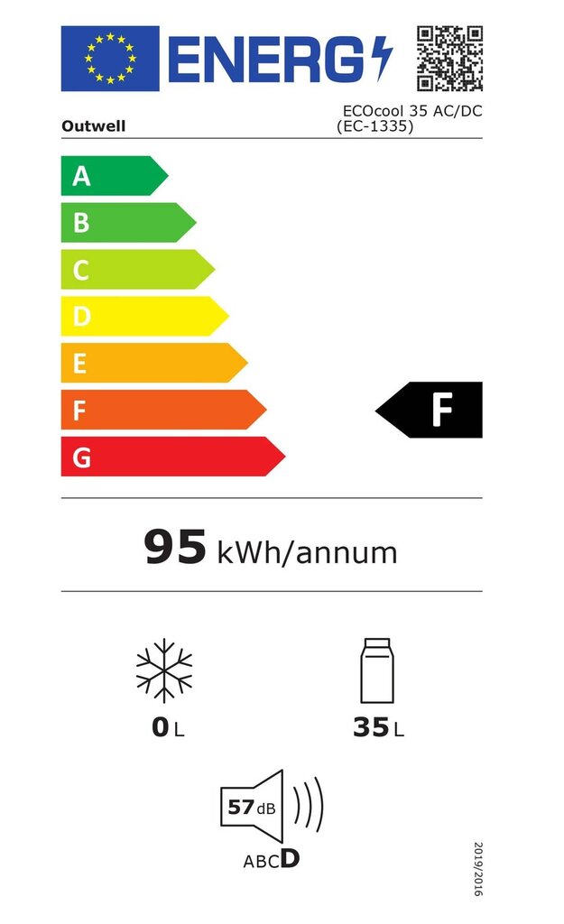 Outwell ECOCool kaina ir informacija | Šaldytuvai | pigu.lt