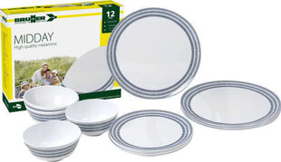 Virtuvės indų rinkinys Melamine Set, baltas kaina ir informacija | Virtuvės įrankiai | pigu.lt