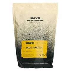 HAYB Brasil Espresso malta kava, 1kg kaina ir informacija | Kava, kakava | pigu.lt