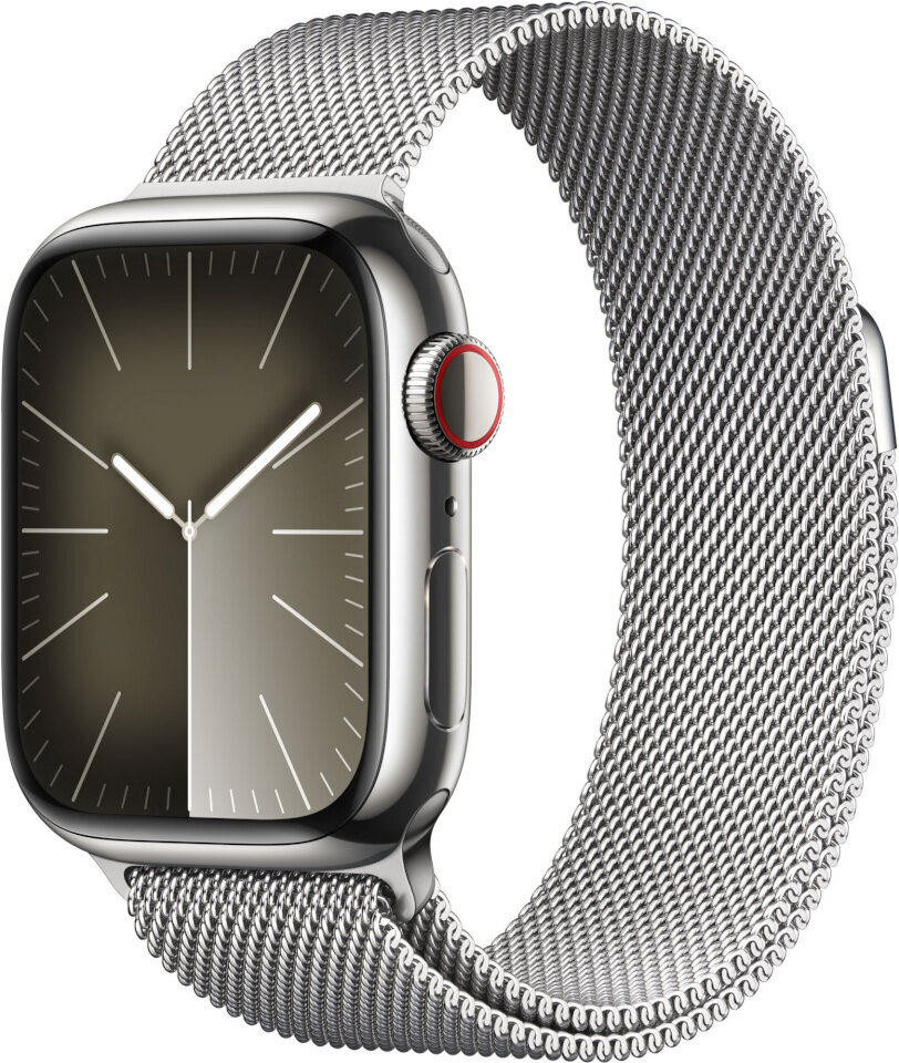 Apple Watch Series 9 41mm Silver kaina ir informacija | Išmanieji laikrodžiai (smartwatch) | pigu.lt