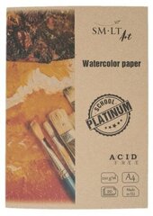 Akvarelinis sąsiuvinis SMLT A4 220g/m 20 lapų kaina ir informacija | Sąsiuviniai ir popieriaus prekės | pigu.lt