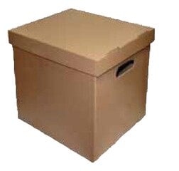 Archyvinė dėžė Smiltainis,0830-308, 36x29x35 cm, ruda, nuimamu dangčiu цена и информация | Kanceliarinės prekės | pigu.lt