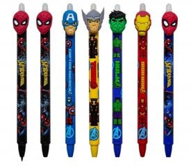 Automatinis trinamasis tušinukas Colorino Disney Avengers / Spiderman цена и информация | Канцелярские товары | pigu.lt