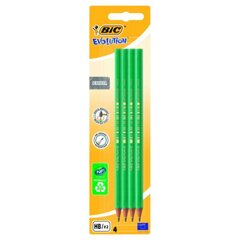 Pieštukas Bic Evolution Original HB, 4 vnt. rinkinys 000167 kaina ir informacija | Piešimo, tapybos, lipdymo reikmenys | pigu.lt