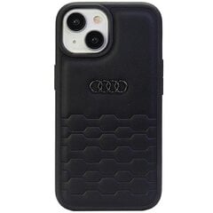 Audi GT Synthetic Leather iPhone 15 6.1" czarny|black hardcase AU-TPUPCIP15-GT|D2-BK цена и информация | Чехлы для телефонов | pigu.lt