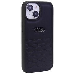 Audi GT Synthetic Leather iPhone 15 6.1" czarny|black hardcase AU-TPUPCIP15-GT|D2-BK цена и информация | Чехлы для телефонов | pigu.lt