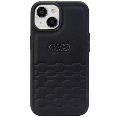 Audi GT Synthetic Leather iPhone 15 Plus 6.7" czarny|black hardcase AU-TPUPCIP15M-GT|D2-BK цена и информация | Чехлы для телефонов | pigu.lt