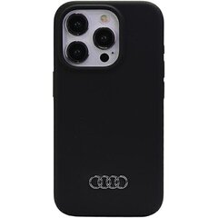 Audi Silicone Case AU-LSRIP15P-Q3|D1-BK цена и информация | Чехлы для телефонов | pigu.lt