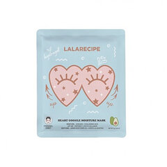 Увлажняющая маска LALARECIPE Heart Goggle Moisture Mask 7 г, для глаз цена и информация | Маски для лица, патчи для глаз | pigu.lt