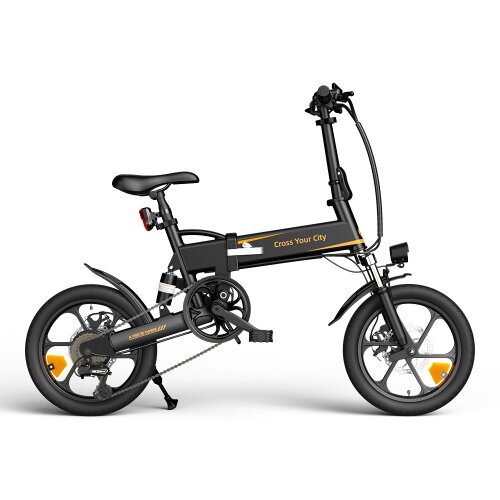Elektrinis dviratis Ado A16 XE, juodas цена и информация | Elektriniai dviračiai | pigu.lt