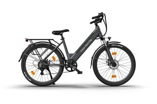 Elektrinis dviratis ADO A26S XE Step-through, pilkas kaina ir informacija | Elektriniai dviračiai | pigu.lt