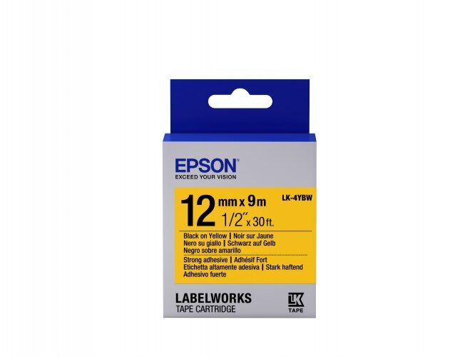 Epson LK-4YBW kaina ir informacija | Kasetės lazeriniams spausdintuvams | pigu.lt