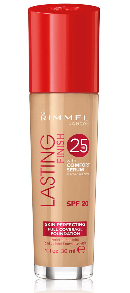 Makiažo pagrindas Rimmel London Lasting Finish 25h 30 ml цена и информация | Makiažo pagrindai, pudros | pigu.lt