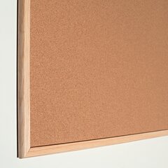 Стандартная деревянная рама Esselte Pinboard Cork, 90x60 см цена и информация | Kanceliarinės prekės | pigu.lt