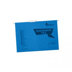 Kartotekinis vokas Forpus A4, mėlynas цена и информация | Kanceliarinės prekės | pigu.lt