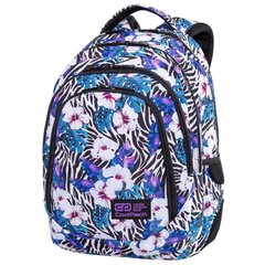 Рюкзак CoolPack Drafter Flower Zebra цена и информация | Школьные рюкзаки, спортивные сумки | pigu.lt