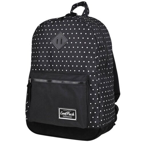 Mokyklinė kuprinė CoolPack Grasp Black Dots kaina ir informacija | Kuprinės mokyklai, sportiniai maišeliai | pigu.lt