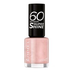 Быстро сохнущий лак для ногтей Rimmel London 60 Seconds Super Shine 8 мл цена и информация | Лаки, укрепители для ногтей | pigu.lt