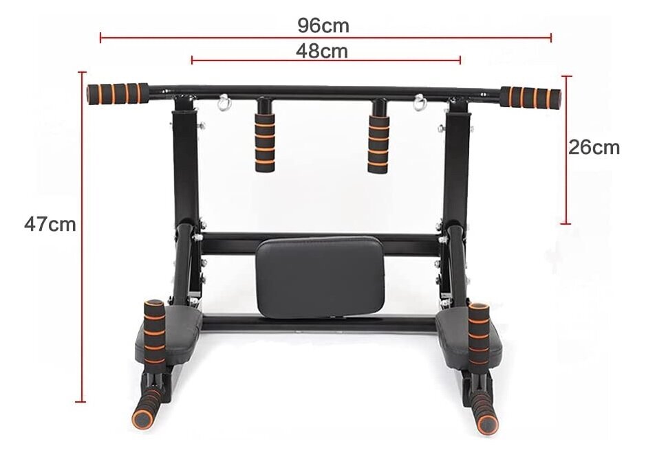 Skersinis Gordon, 96cm, juodas kaina ir informacija | Skersiniai | pigu.lt