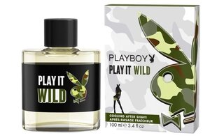 Лосьон после бритья для мужчин Playboy Play It Wild for Him 100 мл цена и информация | Мужская парфюмированная косметика | pigu.lt