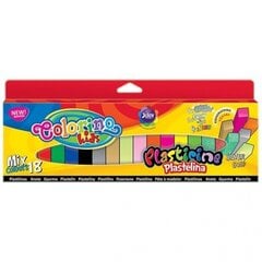 Plastilinas Colorino Kids Mix, 18 spalvų kaina ir informacija | Piešimo, tapybos, lipdymo reikmenys | pigu.lt