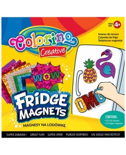 Šaldytuvo magnetukų kūrimo rinkinys Colorino Creative Mix kaina ir informacija | Lavinamieji žaislai | pigu.lt