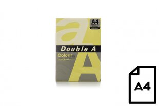 Spalvotas popierius Double A, 80g, A4, 500 lapų kaina ir informacija | Sąsiuviniai ir popieriaus prekės | pigu.lt