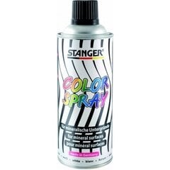 Purškiami dažai Stanger Color Spray MS 100001, balti, 400 ml цена и информация | Принадлежности для рисования, лепки | pigu.lt