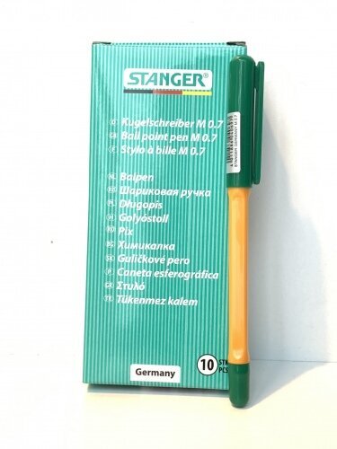 Tušinukas Stanger Finepoint Softgrip 0.7 mm, žalias, 1 vnt. kaina ir informacija | Rašymo priemonės | pigu.lt