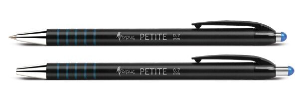 Automatinis tušinukas Forpus Petite, 0.7 mm, mėlynas цена и информация | Rašymo priemonės | pigu.lt