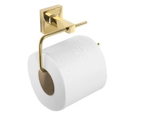 Auksinis tualetinio popieriaus laikiklis 322199A цена и информация | Аксессуары для ванной комнаты | pigu.lt