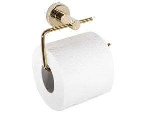 Auksinis tualetinio popieriaus laikiklis 322213A цена и информация | Аксессуары для ванной комнаты | pigu.lt