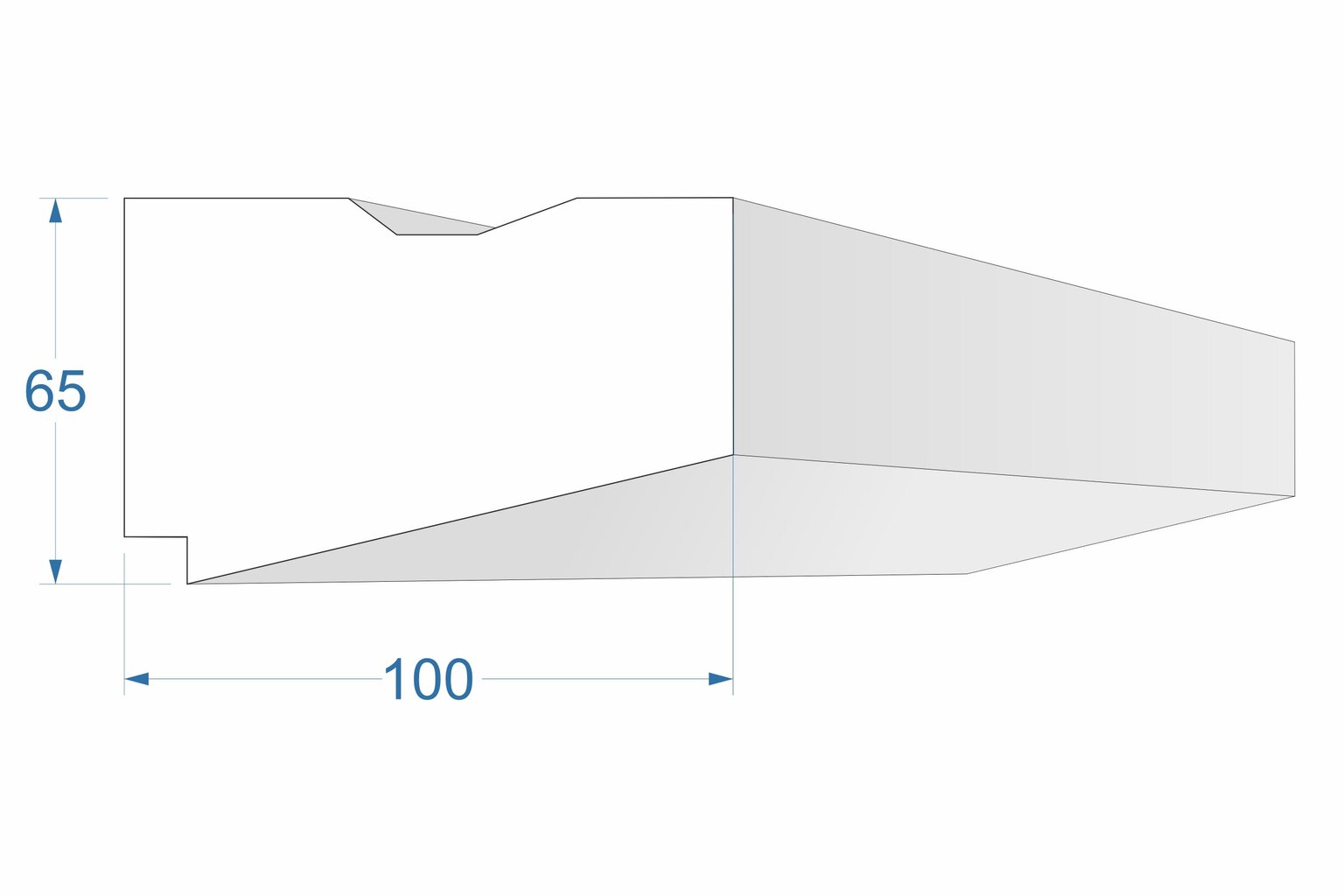 Apšvietimo juosta, LS3C 6,5x10x200cm kaina ir informacija |  Lubų, sienų dekoro elementai | pigu.lt