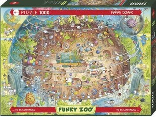 Dėlionė Degano: zoologijos sodo kosminė buveinė 1000 d. цена и информация | Пазлы | pigu.lt