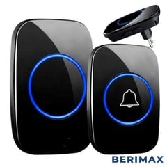 Беспроводной дверной звонок водонепроницаемый II BERIMAX IP44 цена и информация | Дверные звонки, глазки | pigu.lt