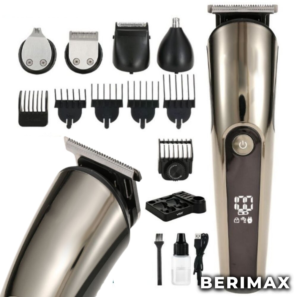 Berimax V-107 11in1 kaina ir informacija | Plaukų kirpimo mašinėlės | pigu.lt