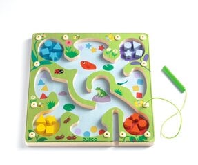 Edukacinis medinis žaidimas - Varlių labirintas, Djeco DJ01614 kaina ir informacija | Lavinamieji žaislai | pigu.lt