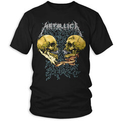 Marškinėliai unisex Choppers Metallica, juodi kaina ir informacija | Vyriški marškinėliai | pigu.lt