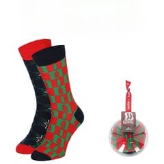 Kalėdinės kojinės vyrams Apollo Dovanų burbulas, įvairių spalvų, 2 poros kaina ir informacija | Vyriškos kojinės | pigu.lt