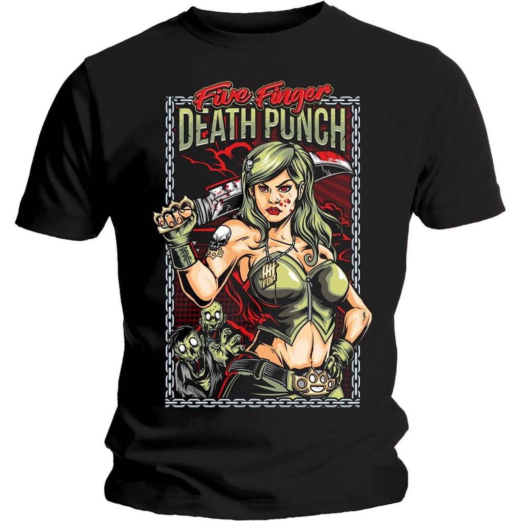 Marškinėliai trumpomis rankovėmis Five Finger Death Punch цена и информация | Vyriški marškinėliai | pigu.lt