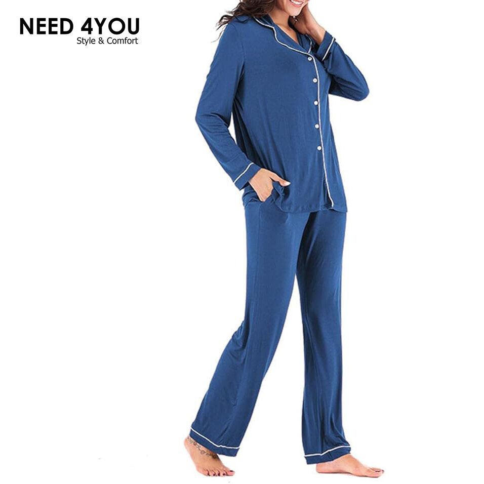 Pižama moterims Need 4You, mėlyna kaina ir informacija | Naktiniai, pižamos moterims | pigu.lt